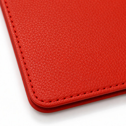 Etui obrotowe do Samsung Galaxy Tab A11 X135/ X133 A9 SM-X115/X110 - czerwone