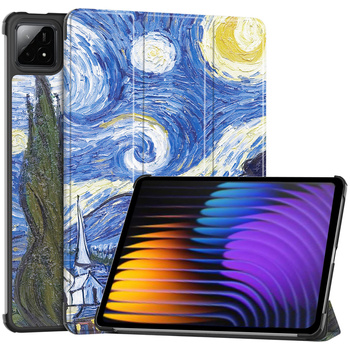 Etui Graficzne do Xiaomi Pad 7 / Pad 7 Pro 11.2 z klapką / Xiaomi Pad 7 Pro - ochronne z podstawką