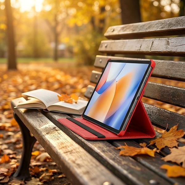 Etui obrotowe 360 do Redmi Pad 2 11 2025 - ochronne z podstawką, dostęp do portów i przycisków