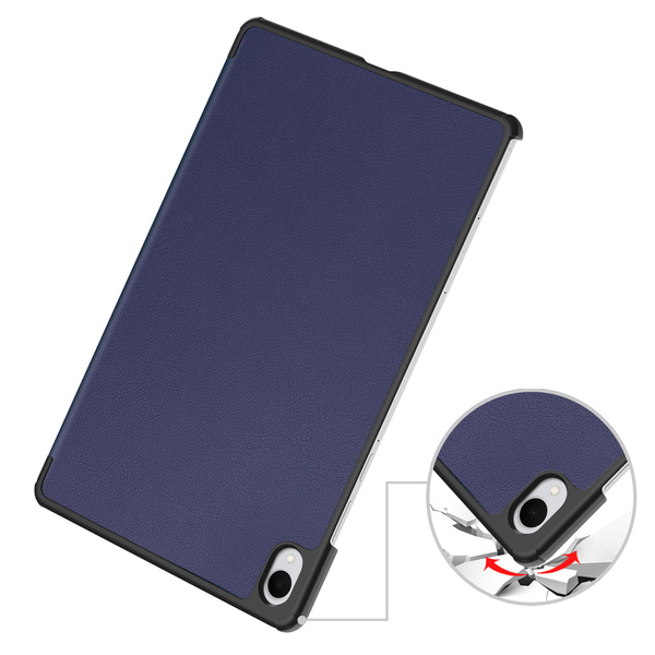 Etui Smart do Samsung Galaxy Tab S11 11 SM SMX736 z klapką, granatowe - ochronne