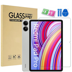 Szkło hartowane do Xiaomi Redmi Pad Pro 2 12.1 2025 / Redmi Pad Pro 12.1 2024 - ochrona ekranu 9H, pełne pokrycie