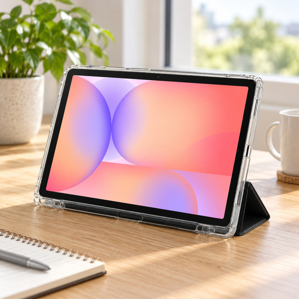 Etui Trifold do Galaxy Tab S10 Lite 10.9/ S10 FE/ S9 FE/ S9/ S8 z miejscem na rysik - czarne
