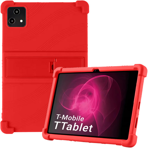 Etui Pancerne Armor Case do T-Mobile T Tablet 5G 10.36, czerwone - ochronne z podstawką