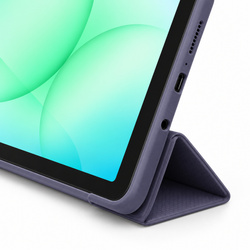 Etui Smart do Galaxy Tab A11 X135/X133 A9 SM-X115/SM-X110 z klapką - fioletowe