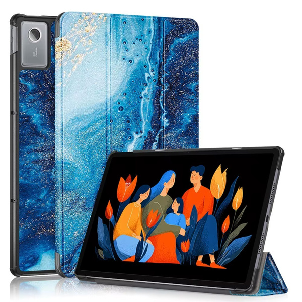 Etui do Lenovo Idea Tab Plus 12.1 2025 - ochronne z podstawką, dostęp do portów i przycisków