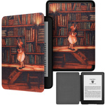 Etui graficzne Kindle Paperwhite 6/ Colorsoft/ Signature Edition- Library Girl