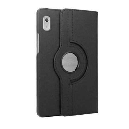 Etui do Lenovo Tab M9 2023 / Tab M9 2023 TB310, czarne - ochronne z podstawką, dostęp do portów i przycisków