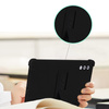 Etui Armor do Lenovo Yoga Tab Plus 12.7 2025, czarne - ochronne z podstawką, dostęp do portów i przycisków