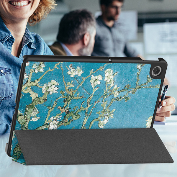 Etui Graficzne do Lenovo Tab 10.1 2025 z klapką - ochronne z podstawką