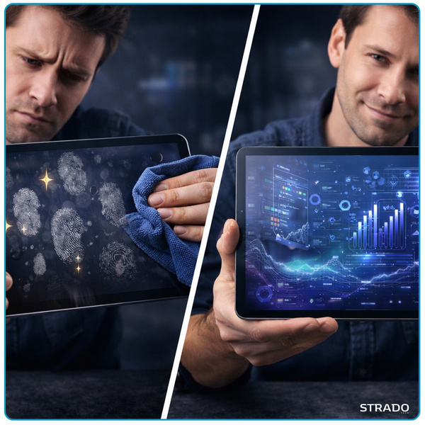 Szkło hartowane matowe do Lenovo Tab M11 K11 10.95 11 - ochrona ekranu 9H, pełne pokrycie