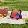 Etui Obrotowe do iPad 10.9 2022 Gen. 10 / iPad 11 2025 A16 Gen. 11, różowe - ochronne z podstawką