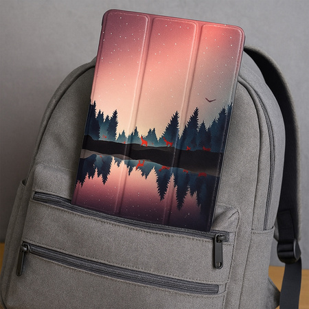 Etui Graficzne pokrowiec futerał z klapką do Galaxy Tab S6 Lite 10,4"