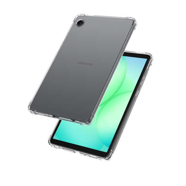 Etui do Galaxy Tab A11+ Plus 10.9 2025 A9+ Plus 2023 silikonowe plecki - ochronne z podstawką