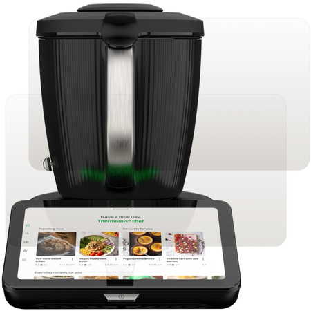 Szkło hartowane do Thermomix TM7 ochronne szybka na wyświetlacz 9H zestaw