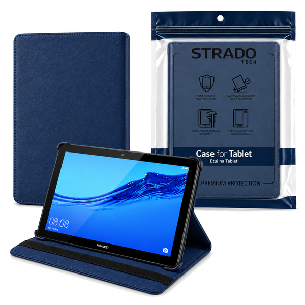 Etui z klapką do Huawei MediaPad T5 10 10.1 obrotowa podstawka ochronne