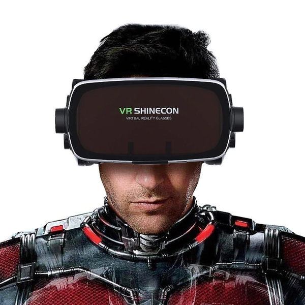 Okulary 3D VR Shinecon G07E słuchawki BT do smartfona gogle opaska Pilot