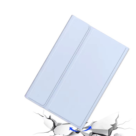 Etui z klawiaturą Bluetooth do Redmi Pad 2 11 2025, niebieskie