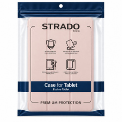 Etui Smart Case do Galaxy Tab S10 Lite 10.9/ S10 FE/ S9 FE/ S9/ S8 - różowe
