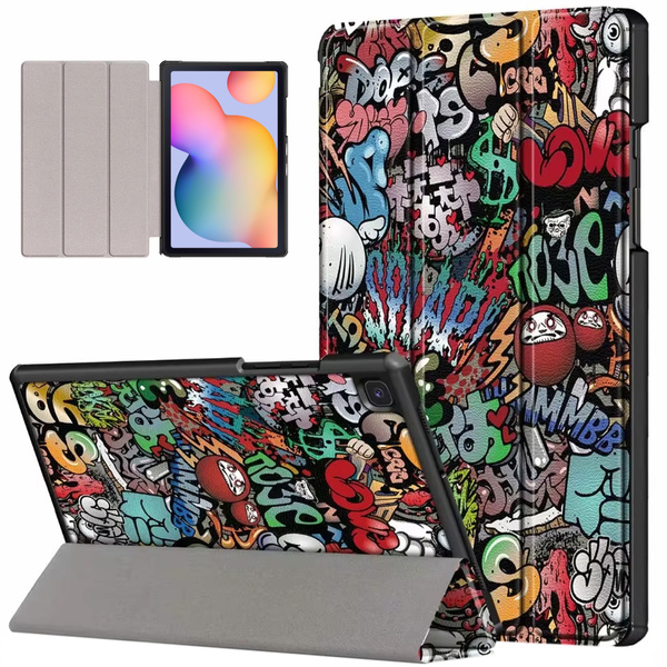 Etui Graficzne z klapką do Galaxy Tab S6 Lite 10 / Samsung Galaxy Tab S6 Lite 22 / Samsung Galaxy Tab S6 Lite 24 - ochronne