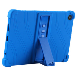 Etui Armor do T-Mobile T Tablet 2 10.1 5G 2025 pancerne, niebieskie - ochronne z podstawką