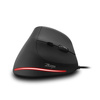 PIONOWA myszka ergonomiczna wertykalna podświetlana LED USB ZELOTES T20