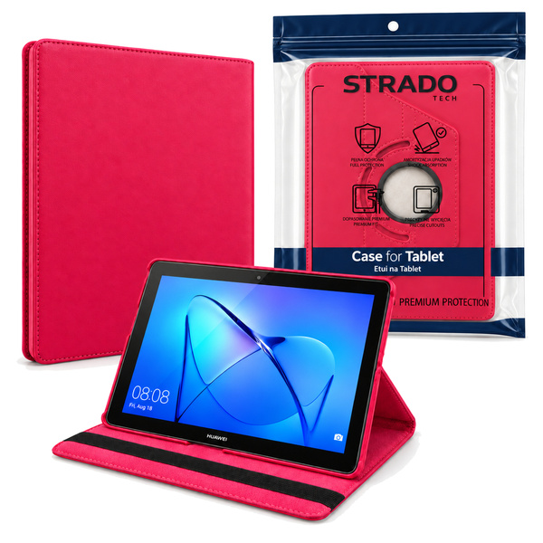 Etui z klapką do Huawei MediaPad T3 10 9.6 obrotowa podstawka ochronne