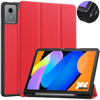 Etui z uchwytem na rysik do Lenovo Idea Tab 11 TB336FU TB336ZU ZAFR0378PL, czerwone