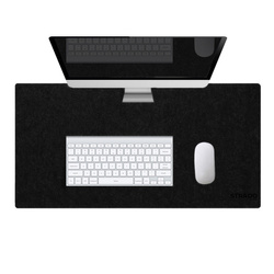 DUŻA PODKŁADKA mata ochronna na biurko pod mysz klawiaturę laptop 90x45 XXL, czarna