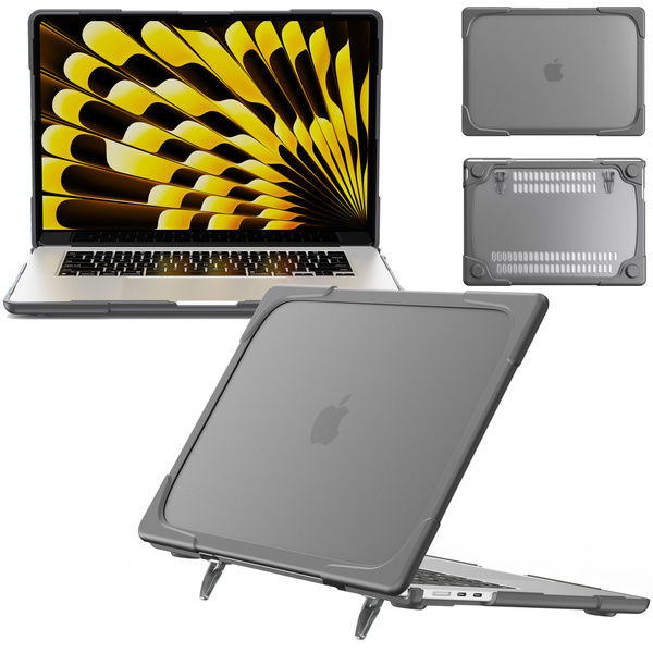 Etui do MacBook Air 13 M2 2022 / Air 13 M2 M3 2024 / Air 13 M2 M4 2025 / M5 2026 Rugged matowe - ochronne