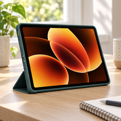 Etui Smart do Xiaomi Pad 7 / 7 PRO / Pad 8 / 8 PRO / Pad 9 z klapką i podstawką - zielone