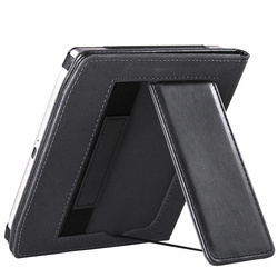 Etui Strap z uchwytem do PocketBook Verse / Verse Pro 629 634, czarne - ochronne z podstawką