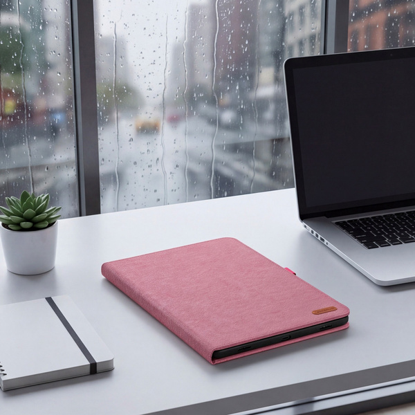 Etui Slim do Lenovo Idea Tab 11" TB336FU TB336ZU ZAFR0378PL z klapką - różowe