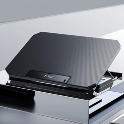Regulowana Podstawka chłodząca pod laptop 12-17″ antypoślizgowa, biały