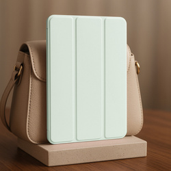 Etui Clear Pencil do Galaxy Tab S9 FE 10.9 SM / Galaxy Tab S9 FE 10.9 SM S10 / Samsung Galaxy Tab S9, zielone - ochronne