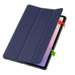 Etui Smart do Samsung Galaxy Tab S11 11 SM SMX736 z klapką, granatowe - ochronne