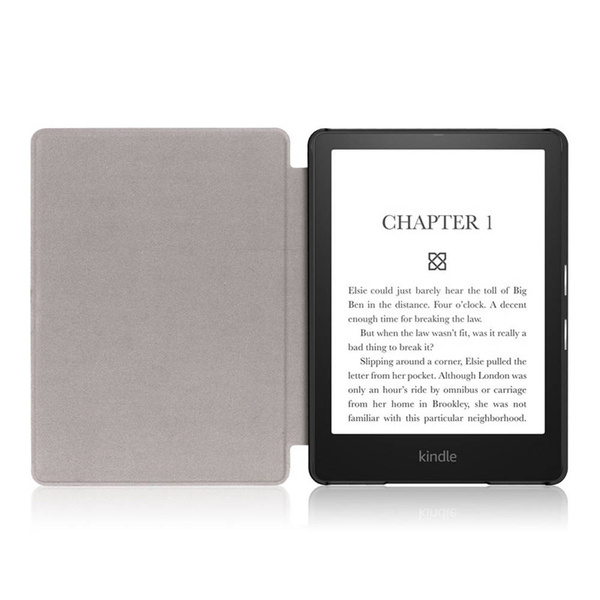 Etui Slim case do Kindle Paperwhite 5 V Gen 11 / Paperwhite 5, czarne - ochronne z podstawką