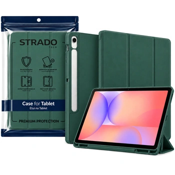 Etui Smart Case do Galaxy Tab S10 Lite 10.9/ S10 FE/ S9 FE/ S9/ S8 - zielone