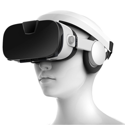 Zestaw Okulary gogle FiiT VR 3F Gogle 3D + Słuchawki + Gamepad - do smartfona
