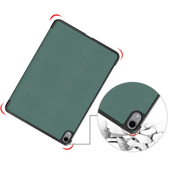 Etui Smart Case obudowa do iPad Air 13 Gen 6 2024 A2903 A2904 / Gen. 6 A2898, zielone - ochronne