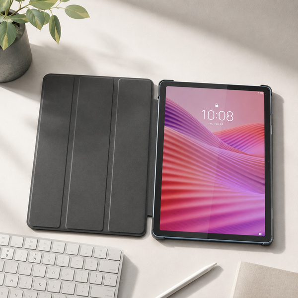 Etui Graficzne do Lenovo Tab 10.1 2025 z klapką - ochronne z podstawką