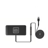 Inductive Qi car charger C1 docking cradle universal black