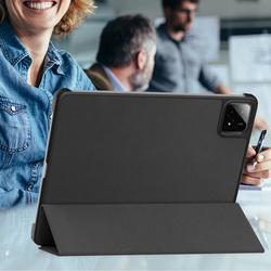 Etui Smart do Xiaomi Pad 7 / Pad 7 Pro 11 / Xiaomi Pad 7 Pro, czarne - ochronne z podstawką