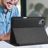 Etui skórzane z kieszeniami do Lenovo Tab M11 TB330FU 10.95" (Czarne)