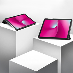 Etui Smart do T-Mobile T Tablet 2 10.1 5G 2025 z klapką, czarne - ochronne z podstawką