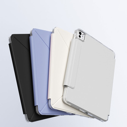 Etui Origami do Apple iPad Air 11 M3 2025 / Air 11 M2 2024 Gen 7 6 / iPad Air 11 M2 2024, białe - ochronne