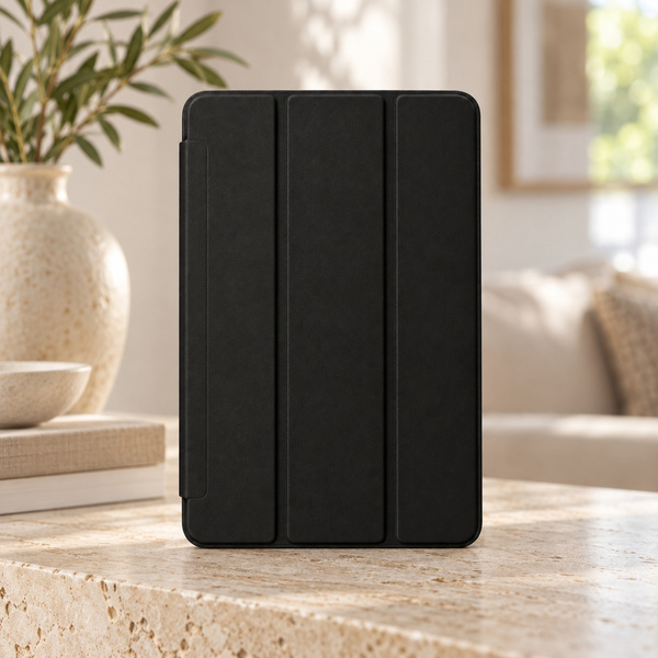 Etui Smart do Galaxy Tab A11 X135/X133 A9 SM-X115/SM-X110 z klapką - czarne