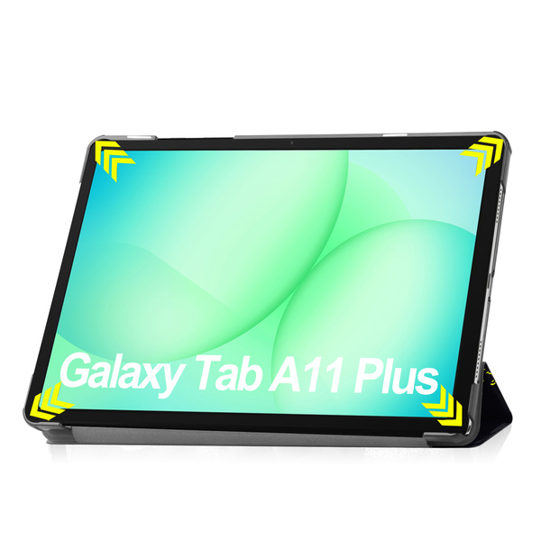 Etui do Samsung Galaxy Tab A11+ Plus 10.9 2025 / A9 Plus - ochronne z podstawką, dostęp do portów i przycisków