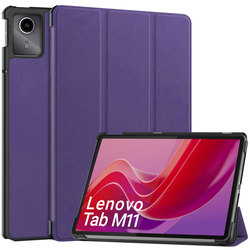 Etui Smart do Lenovo Tab M11 10.95 11 TB330, fioletowe - ochronne z podstawką