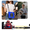 Etui Armor Strap do Lenovo Tab M11, granatowe - ochronne z podstawką, dostęp do portów i przycisków