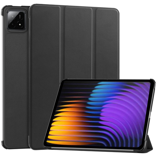 Etui Smart do Xiaomi Pad 7 / Pad 7 Pro 11 / Xiaomi Pad 7 Pro, czarne - ochronne z podstawką